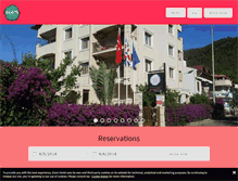 Tablet Screenshot of ecemaparthotel.com